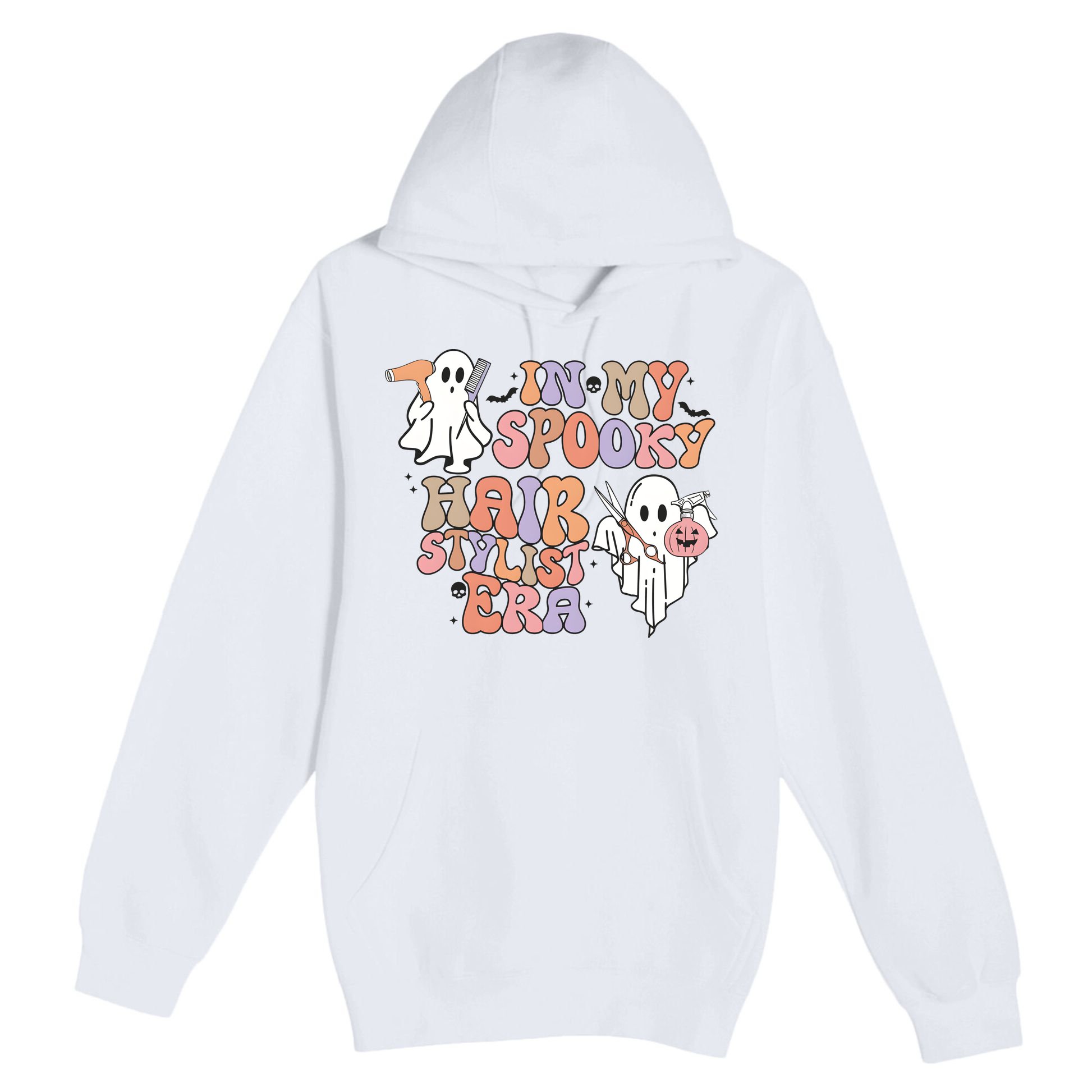 In My Spooky Hair Stylist Era Hairdresser Halloween Premium Pullover Hoodie