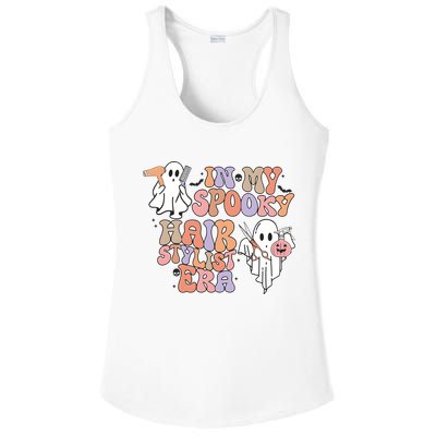 In My Spooky Hair Stylist Era Hairdresser Halloween Ladies PosiCharge Competitor Racerback Tank