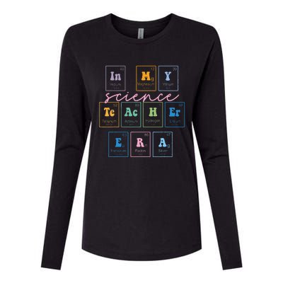 In My Science Teacher Era Funny Science Teacher Womens Cotton Relaxed Long Sleeve T-Shirt