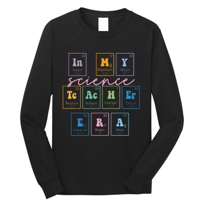 In My Science Teacher Era Funny Science Teacher Long Sleeve Shirt