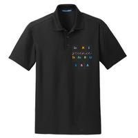 In My Science Teacher Era Funny Science Teacher Dry Zone Grid Polo