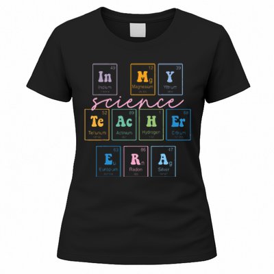 In My Science Teacher Era Funny Science Teacher Women's T-Shirt