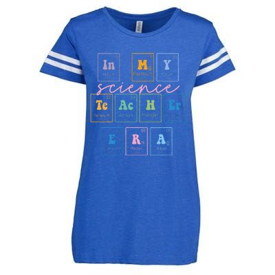 In My Science Teacher Era Funny Science Teacher Enza Ladies Jersey Football T-Shirt