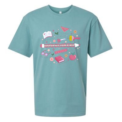 In My Staar Era Retro Groovy Test Day Sueded Cloud Jersey T-Shirt