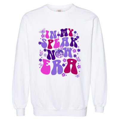 In My Speak Now Era Groovy Speak Now Era Garment-Dyed Sweatshirt