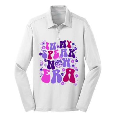 In My Speak Now Era Groovy Speak Now Era Silk Touch Performance Long Sleeve Polo