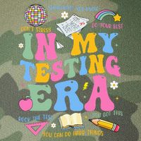 In My State Testing Era Teachers Funny Test Day Legacy Tie Dye Trucker Hat