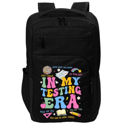 In My State Testing Era Teachers Funny Test Day Impact Tech Backpack