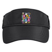 In My State Testing Era Teachers Funny Test Day Adult Drive Performance Visor
