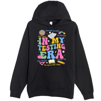In My State Testing Era Teachers Funny Test Day Premium Pullover Hoodie