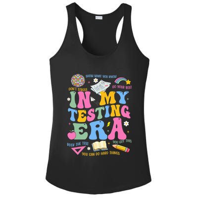 In My State Testing Era Teachers Funny Test Day Ladies PosiCharge Competitor Racerback Tank