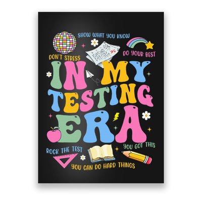 In My State Testing Era Teachers Funny Test Day Poster