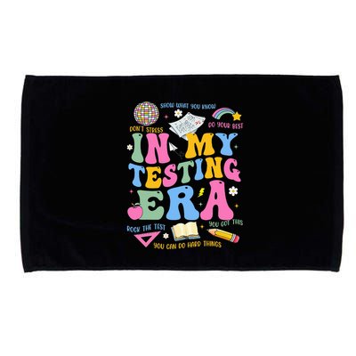 In My State Testing Era Teachers Funny Test Day Microfiber Hand Towel