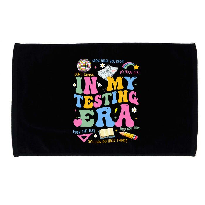 In My State Testing Era Teachers Funny Test Day Microfiber Hand Towel