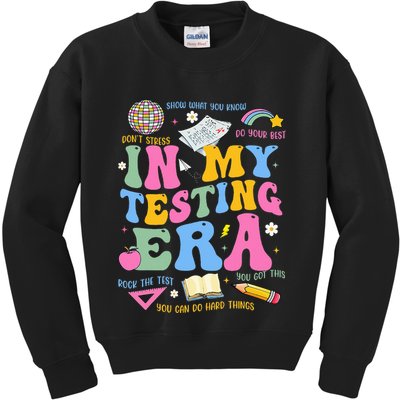 In My State Testing Era Teachers Funny Test Day Kids Sweatshirt