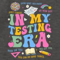 In My State Testing Era Teachers Funny Test Day Vector Backpack