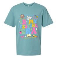 In My State Testing Era Teachers Funny Test Day Sueded Cloud Jersey T-Shirt
