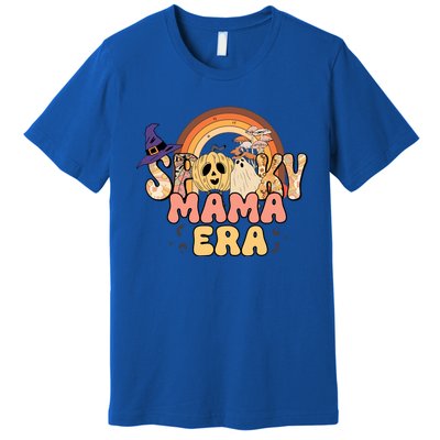 In My Spooky Mama Era Halloween Groovy Witchy Spooky Mama Cool Gift Premium T-Shirt