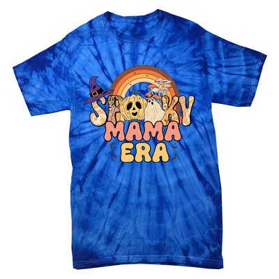 In My Spooky Mama Era Halloween Groovy Witchy Spooky Mama Cool Gift Tie-Dye T-Shirt