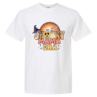 In My Spooky Mama Era Halloween Groovy Witchy Spooky Mama Cool Gift Garment-Dyed Heavyweight T-Shirt