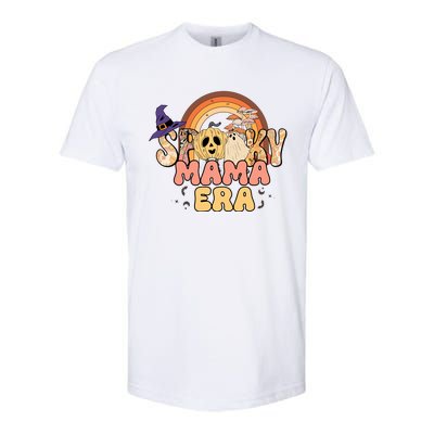 In My Spooky Mama Era Halloween Groovy Witchy Spooky Mama Cool Gift Softstyle CVC T-Shirt