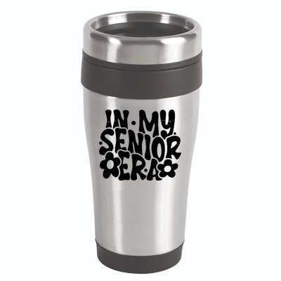 In My Senior Era School Graduation Graduate 16oz Travel Tumbler