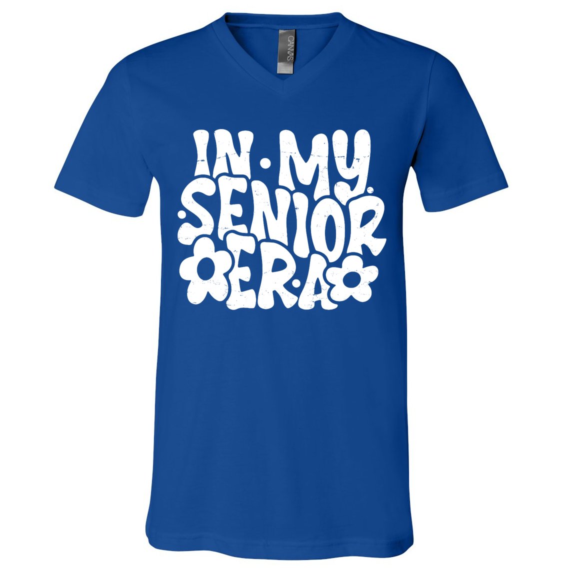 In My Senior Era School Graduation Graduate V-Neck T-Shirt