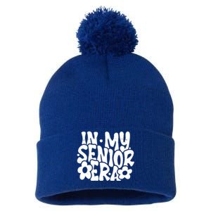 In My Senior Era School Graduation Graduate Pom Pom 12in Knit Beanie