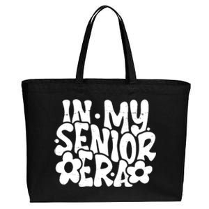 In My Senior Era School Graduation Graduate Cotton Canvas Jumbo Tote