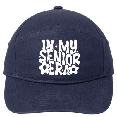 In My Senior Era School Graduation Graduate 7-Panel Snapback Hat