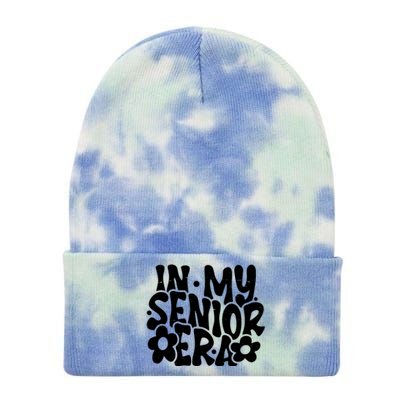 In My Senior Era School Graduation Graduate Tie Dye 12in Knit Beanie