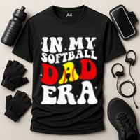In My Softball Dad Era Softball Dad Cooling Performance Crew T-Shirt
