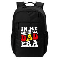 In My Softball Dad Era Softball Dad Backpack