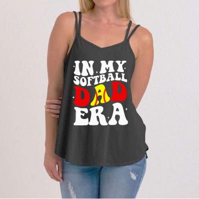 In My Softball Dad Era Softball Dad Women's Strappy Tank