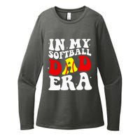 In My Softball Dad Era Softball Dad Womens CVC Long Sleeve Shirt