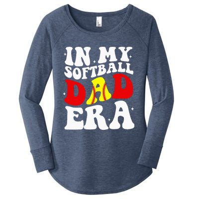 In My Softball Dad Era Softball Dad Women's Perfect Tri Tunic Long Sleeve Shirt