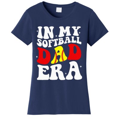 In My Softball Dad Era Softball Dad Women's T-Shirt