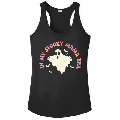 In My Spooky Mama Era Halloween (2Sides) Witchy Spooky Mom Gift Ladies PosiCharge Competitor Racerback Tank