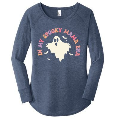 In My Spooky Mama Era Halloween (2Sides) Witchy Spooky Mom Gift Women's Perfect Tri Tunic Long Sleeve Shirt