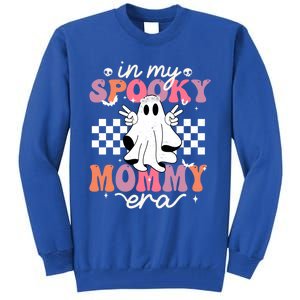 In My Spooky Mommy Era Halloween Groovy Witchy Spooky Mommy Gift Tall Sweatshirt