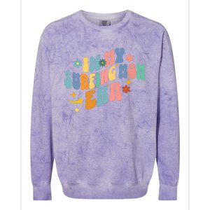 In My Surfing Mom Era Colorblast Crewneck Sweatshirt