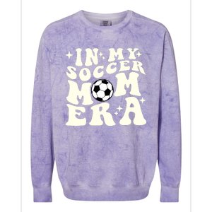 In My Soccer Mom Era Colorblast Crewneck Sweatshirt