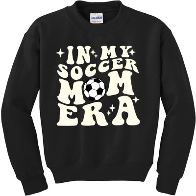 In My Soccer Mom Era Kids Sweatshirt