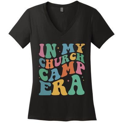 In My Summer Camp Era Women's V-Neck T-Shirt