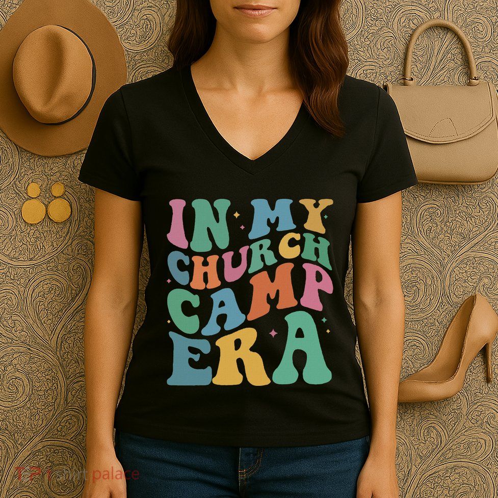 In My Summer Camp Era Women's V-Neck T-Shirt