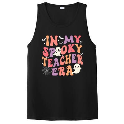 In My Spooky Teacher Era Ghost Halloween Retro Teachers Day PosiCharge Competitor Tank