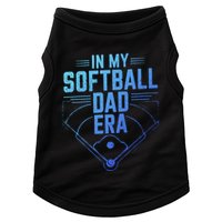 In My Softball Dad Era Softball Team Dad Softball Dads Gift Doggie Tank