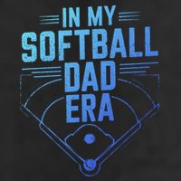 In My Softball Dad Era Softball Team Dad Softball Dads Gift 25L Jumbo Tote