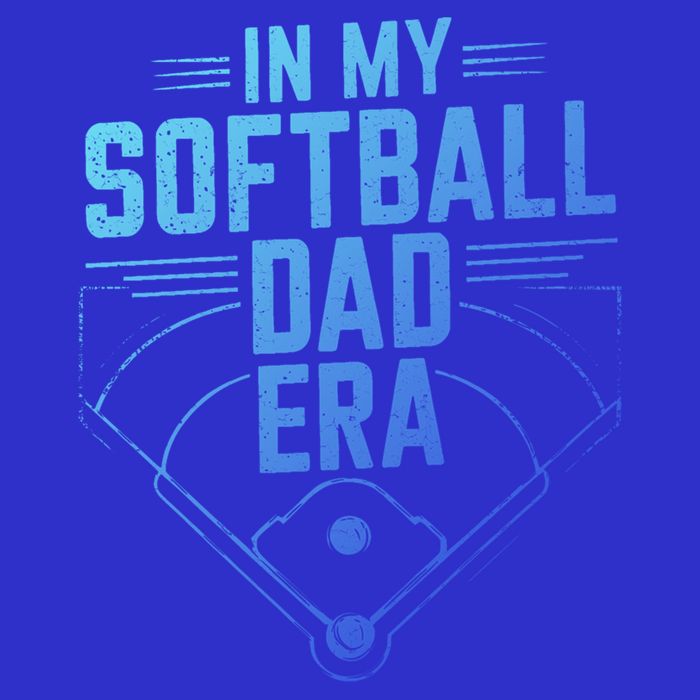 In My Softball Dad Era Softball Team Dad Softball Dads Gift 16 in Basic Backpack