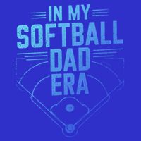 In My Softball Dad Era Softball Team Dad Softball Dads Gift Mesh Reversible Basketball Jersey Tank